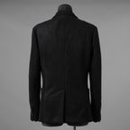 新品 1PIU1UGUALE3 ウノピゥウノウグァーレトレ x Del Piero ADP / 23AW デルピエロ コラボ JETSET GRANVIA TAILORED JACKET テーラードジャケット アウター / MDB001 PEU002 / size 4 (BLACK) 123020-alm