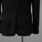 新品 1PIU1UGUALE3 ウノピゥウノウグァーレトレ x Del Piero ADP / 23AW デルピエロ コラボ JETSET GRANVIA TAILORED JACKET テーラードジャケット アウター / MDB001 PEU002 / size 4 (BLACK) 123020-alm