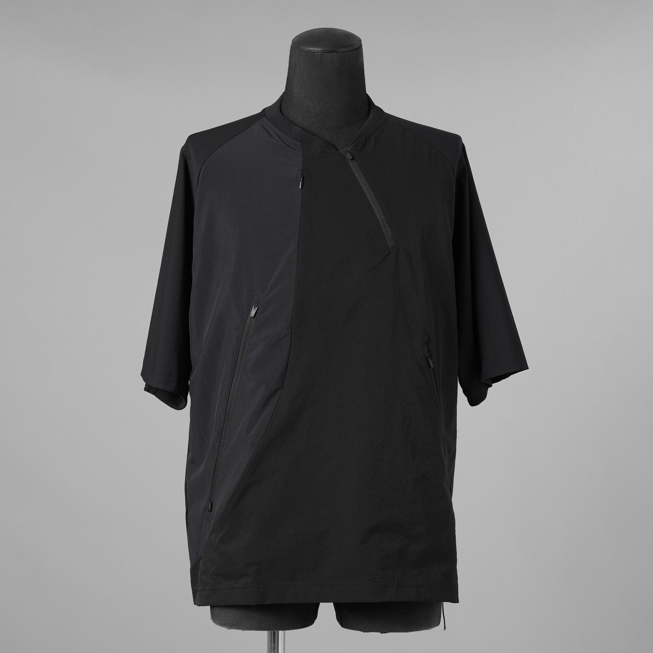 PRODUCT LAB. プロダクトラボ / 美品 23SS LAB.CKET ZIP Tシャツ 半袖Tシャツ / PLT3S001 / size M (BLACK) 352086-in-ue