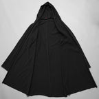 m.a+ エムエークロス / 美品 23SS hand painted hooded unlined cardigan coat / フーデッド コート / C328-HP/JM4 / size 48 (BLACK)
