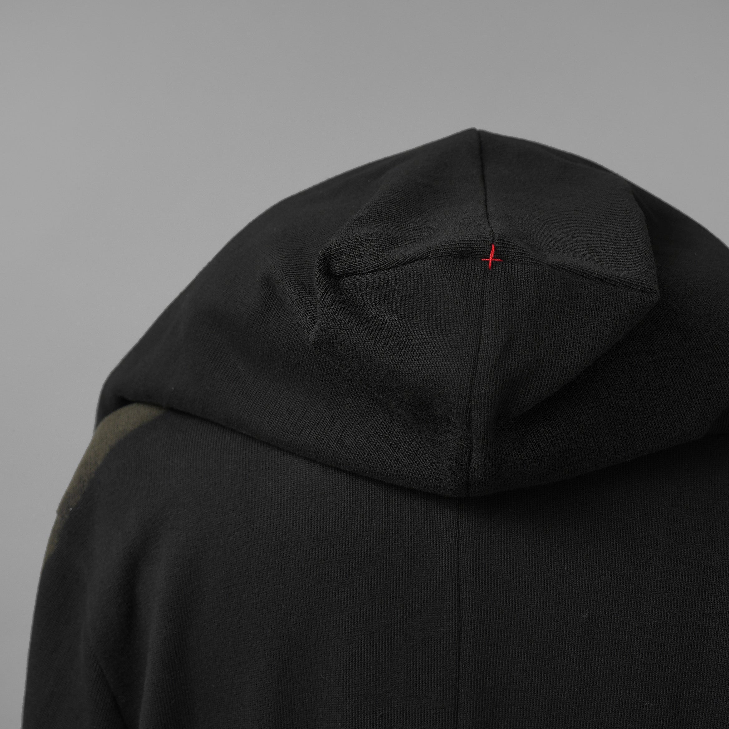 m.a+ エムエークロス ⁄ 美品 23SS hand painted hooded unlined cardigan coat ⁄ フーデッド コート ⁄ C328-HP⁄JM4 ⁄ size 48 (BLACK) - 48 ⁄ BLACK m.a+ エムエークロス ⁄ 美品 23SS hand painted hooded unlined cardigan coat ⁄ フーデッド コート ⁄ C328-HP⁄JM4 ⁄ size 48 (BLACK) - 48 ⁄ BLACK