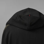 m.a+ エムエークロス / 美品 23SS hand painted hooded unlined cardigan coat / フーデッド コート / C328-HP/JM4 / size 48 (BLACK)