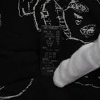 bajra バジュラ / 美品 25AW ウール リネン コットン ツイード カウハイドアクセント 3ボタン ジャケット / 159BJ01 / size 3 (BLACK) 352087-in-ue