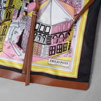 EMILIO PUCCI エミリオ プッチ / 美品 22SS Battisteroバッティステロ プリント HOBO BAG ショルダーバッグ  バッグ / MULTI COLOR レディース 352084-izm