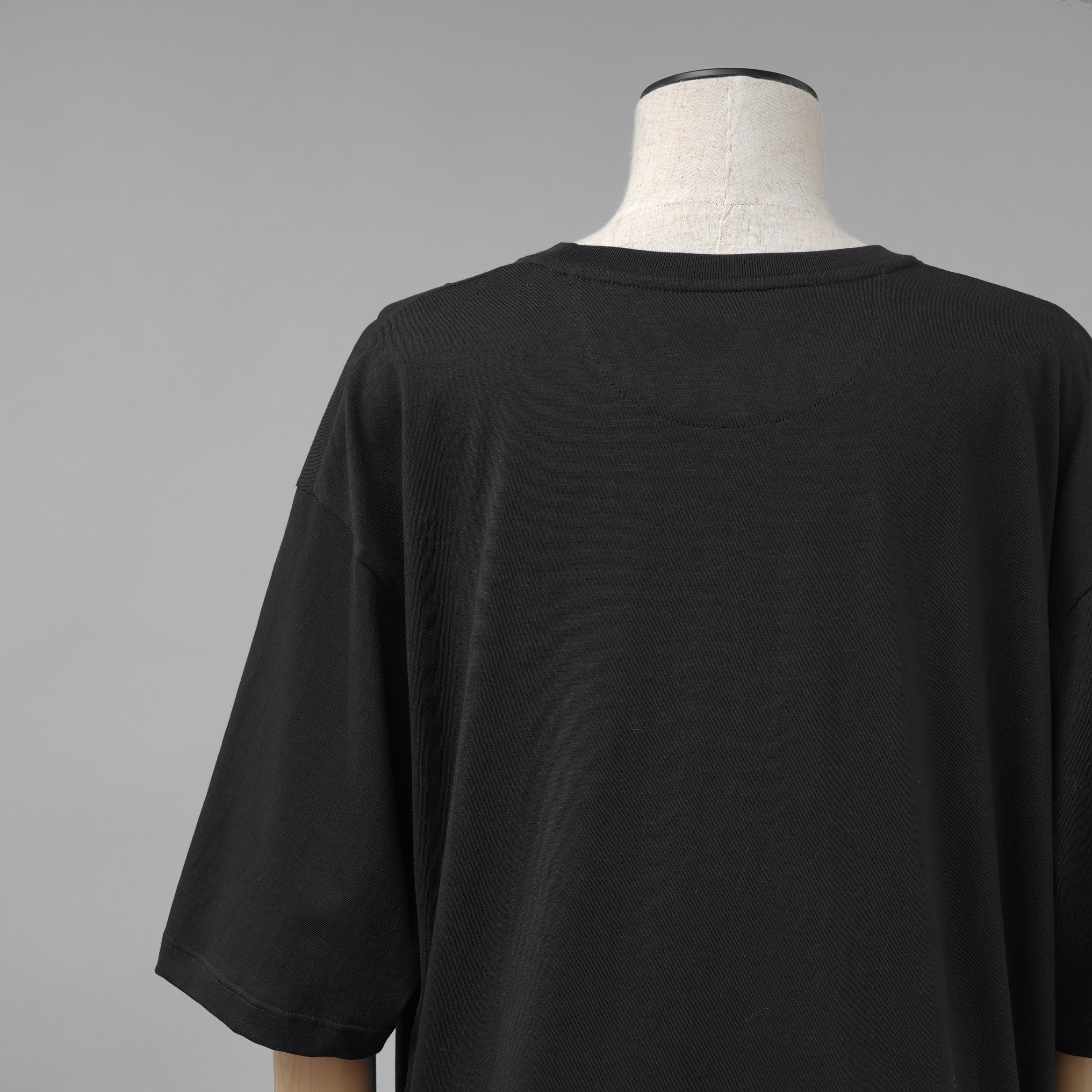 VALENTINO ヴァレンティノ /  20SS ロゴ レースパネル 半袖Tシャツ / オーバーサイズ  / WB3MG 14W6K7 / size S (BLACK) レディース
