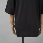 VALENTINO ヴァレンティノ /  20SS ロゴ レースパネル 半袖Tシャツ / オーバーサイズ  / WB3MG 14W6K7 / size S (BLACK) レディース