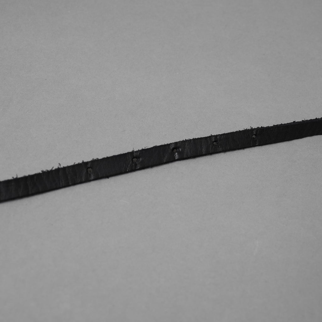 incarnation インカネーション / 美品 HORSE LEATHER LONG BUCKLE BELT ベルト アクセサリー / BLACK 352088-ymu