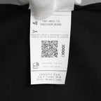 VALENTINO ヴァレンティノ /  20SS ロゴ レースパネル 半袖Tシャツ / オーバーサイズ  / WB3MG 14W6K7 / size S (BLACK) レディース