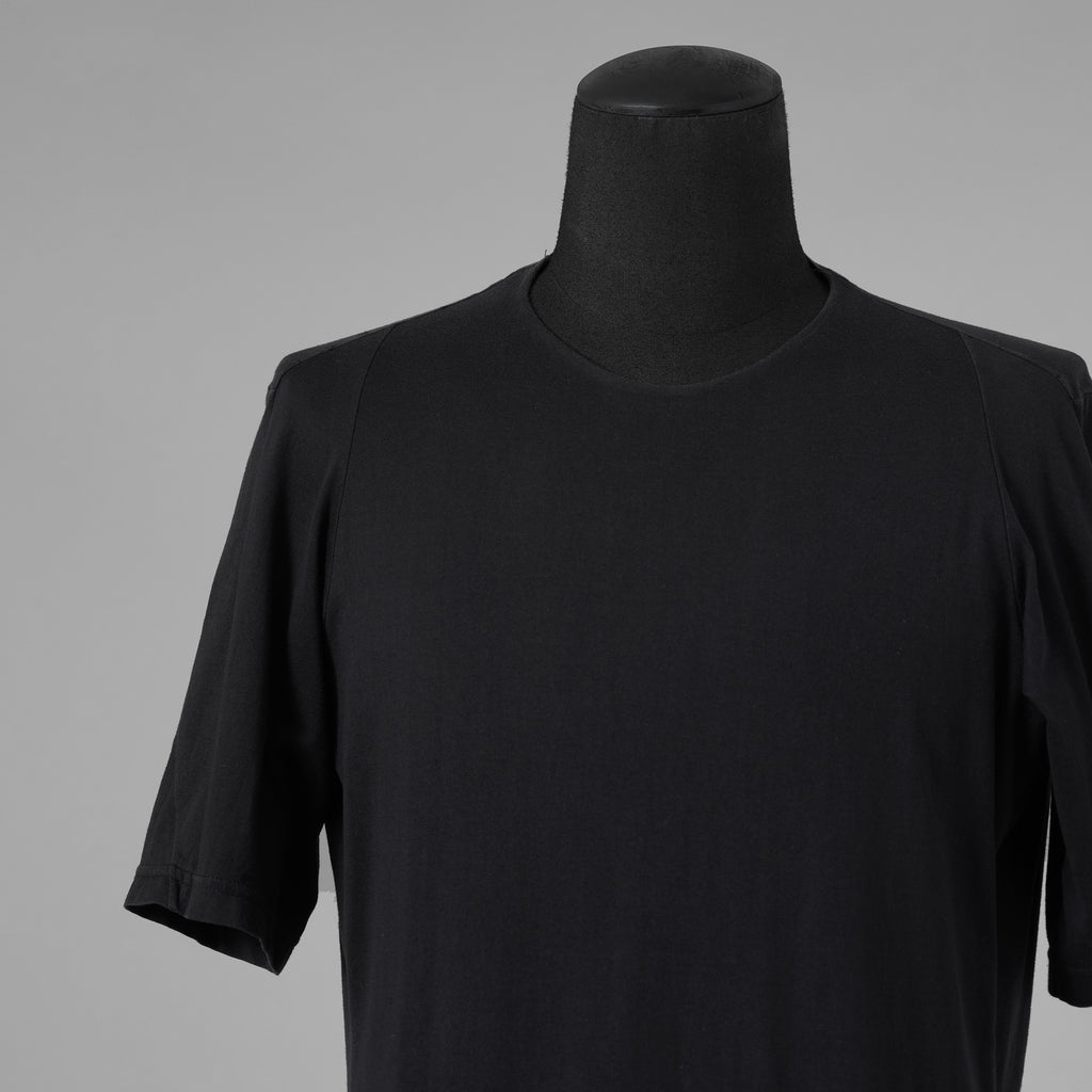 DEVOA デヴォア / コットンジャージ カットソー  半袖Tシャツ / size 2 (BLACK) 123021-alm