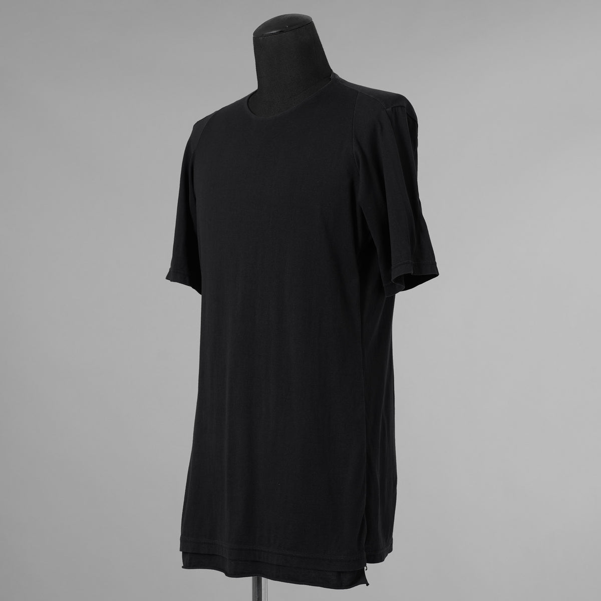 DEVOA デヴォア / コットンジャージ カットソー  半袖Tシャツ / size 2 (BLACK) 123021-alm