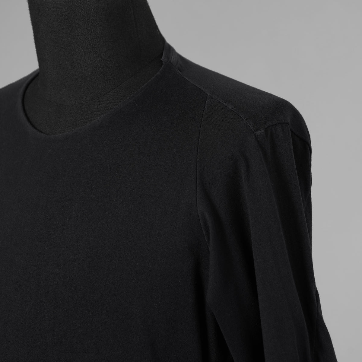 DEVOA デヴォア / コットンジャージ カットソー  半袖Tシャツ / size 2 (BLACK) 123021-alm