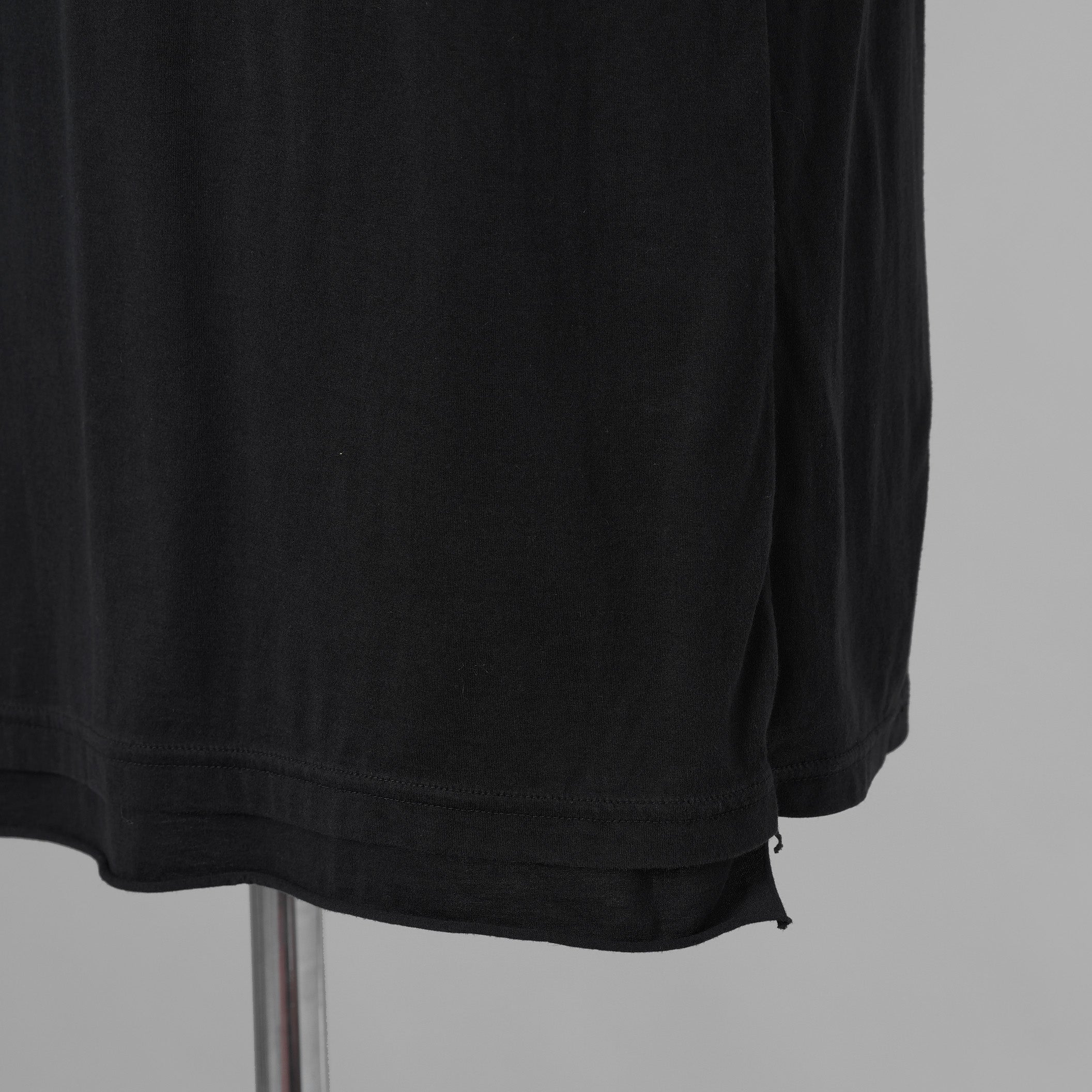 DEVOA デヴォア / コットンジャージ カットソー  半袖Tシャツ / size 2 (BLACK) 123021-alm