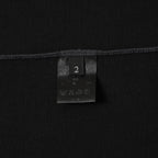 DEVOA デヴォア / コットンジャージ カットソー  半袖Tシャツ / size 2 (BLACK) 123021-alm
