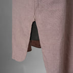 SUS-SOUS シュスー / 美品 22SS shirts officers 長袖シャツ / 07-SS02307C / size 9 (PINK) 123022-alm