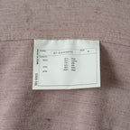 SUS-SOUS シュスー / 美品 22SS shirts officers 長袖シャツ / 07-SS02307C / size 9 (PINK) 123022-alm