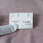 SUS-SOUS シュスー / 美品 22SS shirts officers 長袖シャツ / 07-SS02307C / size 9 (PINK) 123022-alm