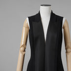 FENDI フェンディ / 美品 21AW 杏 着用 Lolcita Tuxedo Dress ジレドレス ワンピース / FDB672 AGTN / size 40 (BLACK) レディース 352091-izm
