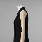 FENDI フェンディ / 美品 21AW 杏 着用 Lolcita Tuxedo Dress ジレドレス ワンピース / FDB672 AGTN / size 40 (BLACK) レディース 352091-izm