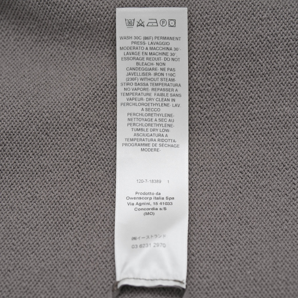 RICK OWENS リックオウエンス / 美品 22SS FOGACHINE / Tommy Vネック ニット セーター / RU-01B1662-KCR / size XS (DUST)