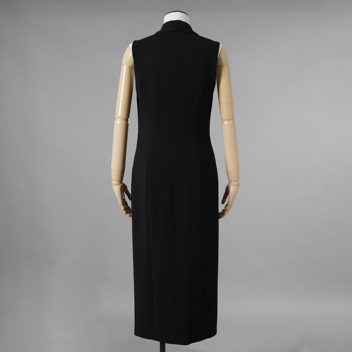 FENDI フェンディ / 美品 21AW 杏 着用 Lolcita Tuxedo Dress ジレドレス ワンピース / FDB672 AGTN / size 40 (BLACK) レディース 352091-izm
