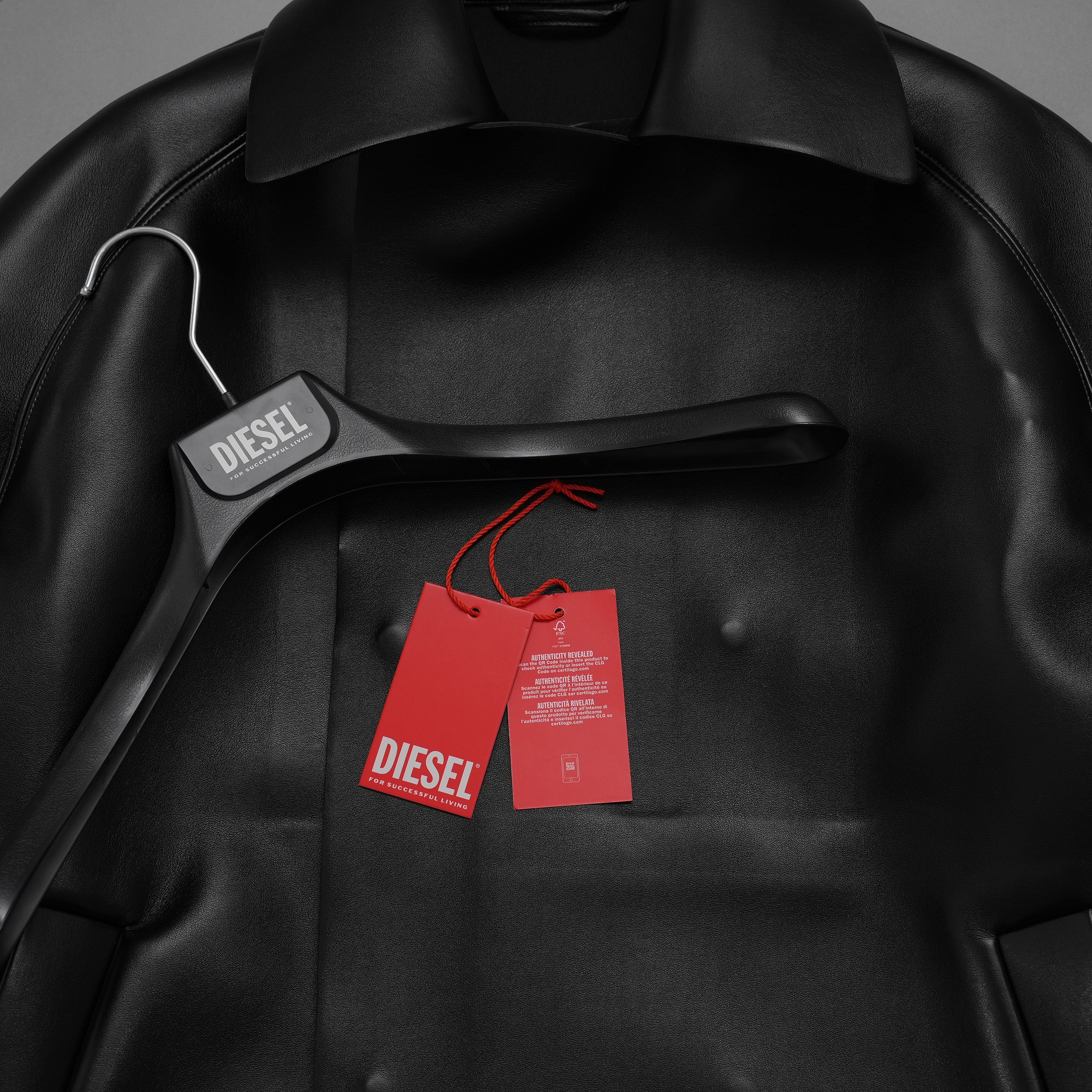 新品DIESEL ディーゼル / 25SS J-Markus Jacket / ジャケット / size 46 (BLACK)
