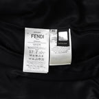 FENDI フェンディ / 美品 21AW Contrasting Lapel Tuxedo Blazer コントラスティング ラペル タキシード ブレザー ジャケット / FJ7215 AHLA / size 40 (BLACK) レディース 352092-izm