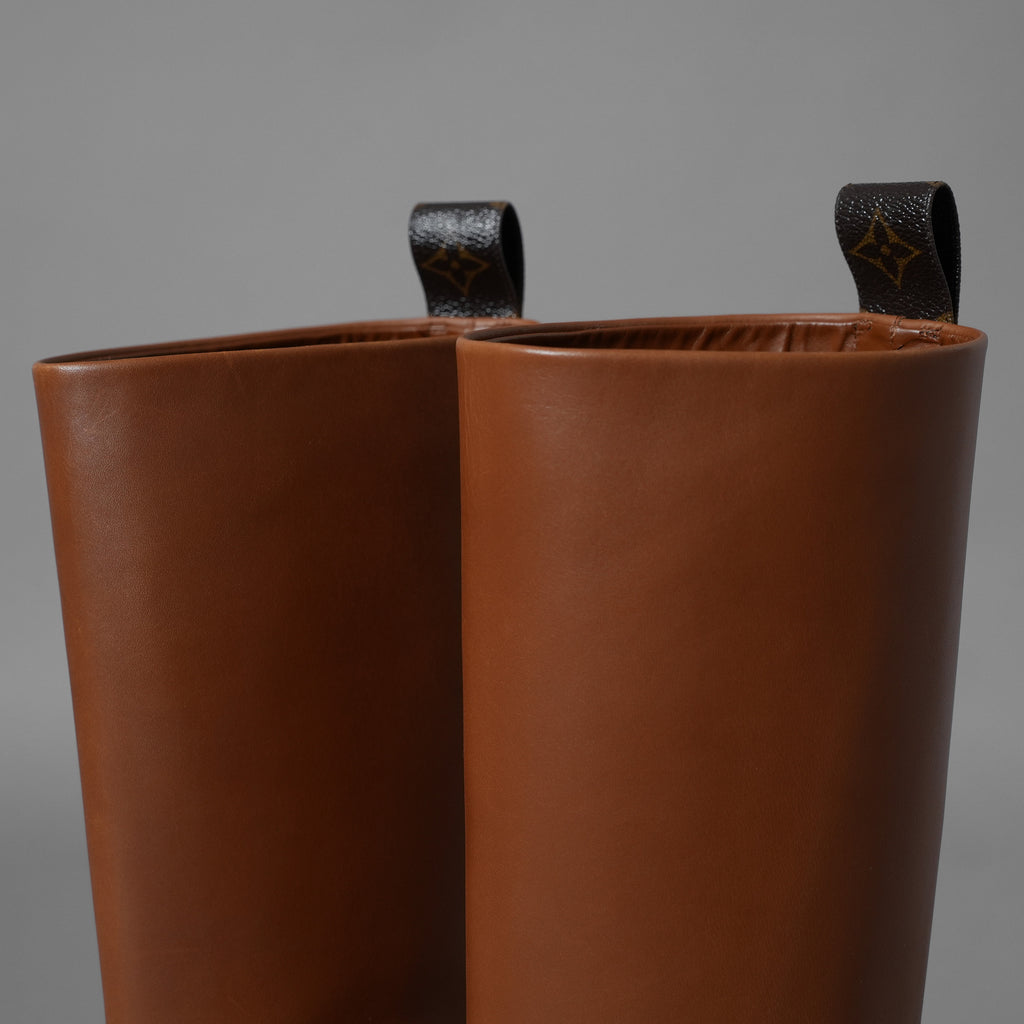 LOUIS VUITTON  ルイヴィトン / 美品 22AW ドナ・ライン ハイブーツ Donna High Boot シューズ / BRO062 / size 36 (23cm) BROWN レディース 352095-izm