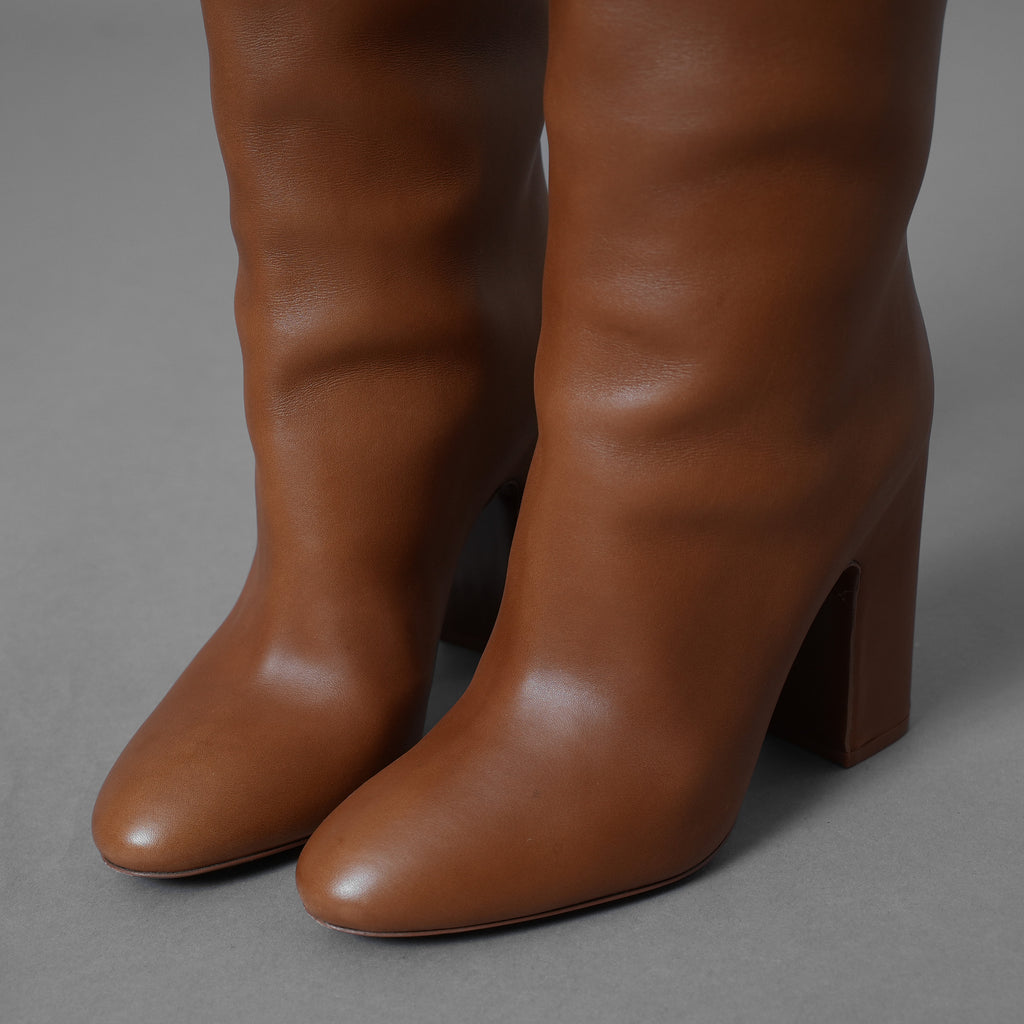 LOUIS VUITTON  ルイヴィトン / 美品 22AW ドナ・ライン ハイブーツ Donna High Boot シューズ / BRO062 / size 36 (23cm) BROWN レディース 352095-izm