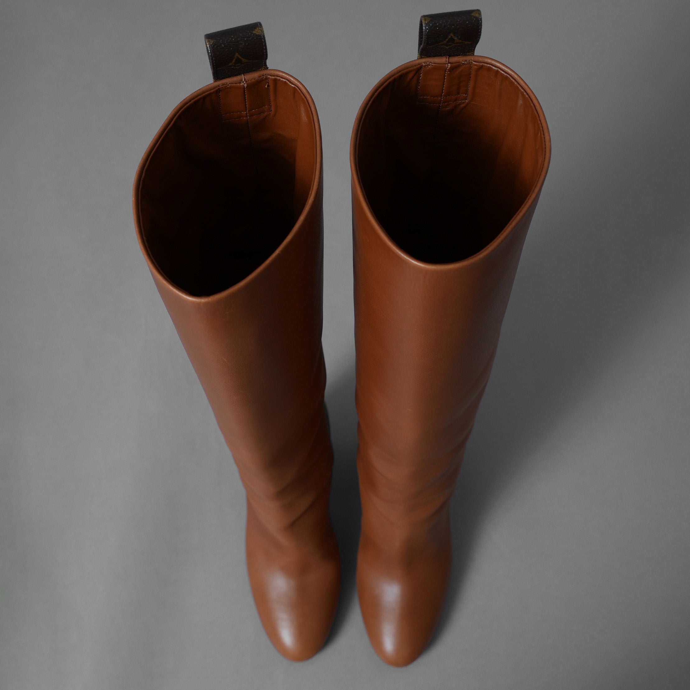 LOUIS VUITTON  ルイヴィトン / 美品 22AW ドナ・ライン ハイブーツ Donna High Boot シューズ / BRO062 / size 36 (23cm) BROWN レディース 352095-izm