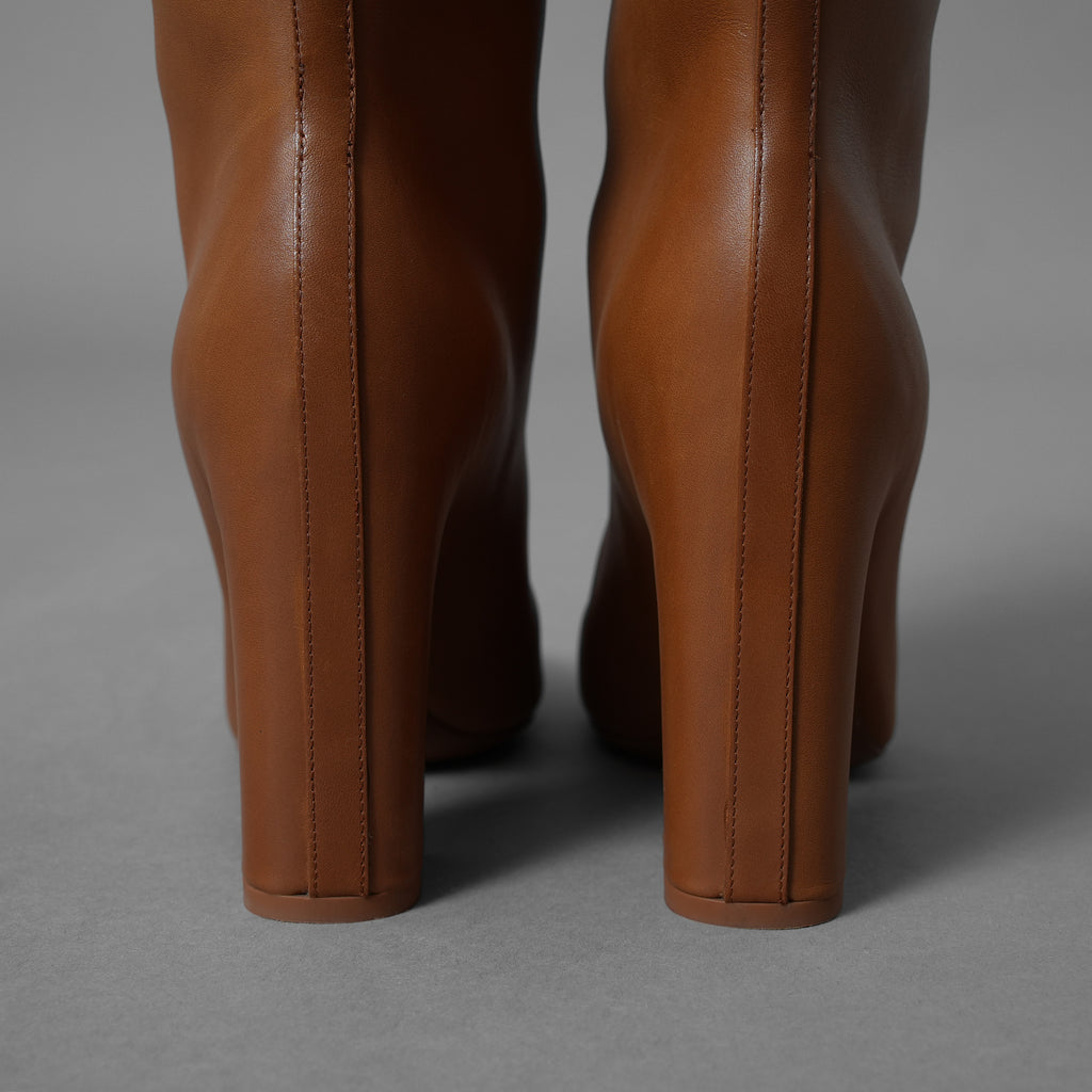 LOUIS VUITTON  ルイヴィトン / 美品 22AW ドナ・ライン ハイブーツ Donna High Boot シューズ / BRO062 / size 36 (23cm) BROWN レディース 352095-izm