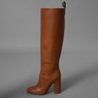 LOUIS VUITTON  ルイヴィトン / 美品 22AW ドナ・ライン ハイブーツ Donna High Boot シューズ / BRO062 / size 36 (23cm) BROWN レディース 352095-izm