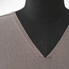 RICK OWENS リックオウエンス / 美品 22SS FOGACHINE / Tommy Vネック ニット セーター / RU-01B1662-KCR / size XS (DUST)