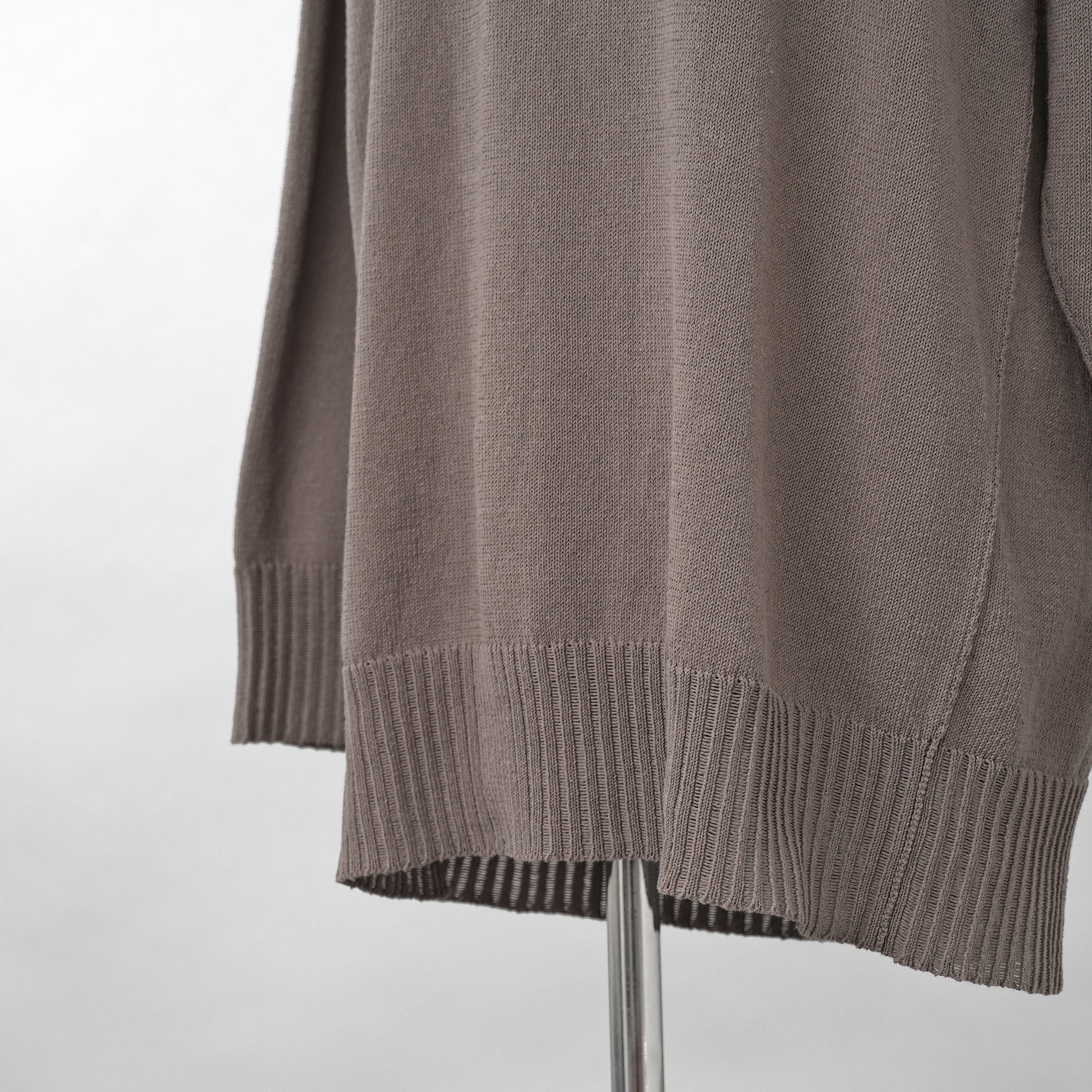 RICK OWENS リックオウエンス / 美品 22SS FOGACHINE / Tommy Vネック ニット セーター / RU-01B1662-KCR / size XS (DUST)