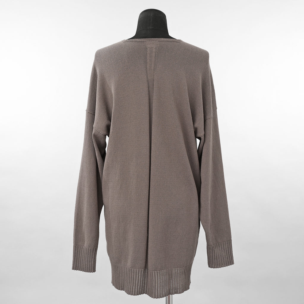 RICK OWENS リックオウエンス / 美品 22SS FOGACHINE / Tommy Vネック ニット セーター / RU-01B1662-KCR / size XS (DUST)