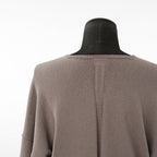 RICK OWENS リックオウエンス / 美品 22SS FOGACHINE / Tommy Vネック ニット セーター / RU-01B1662-KCR / size XS (DUST)