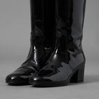 CELINE セリーヌ / 美品 24AW Les Bottes Celine トリオンフ ハイブーツ シューズ / DY3274 / size 37 (24cm) BLACK レディース 352094-izm