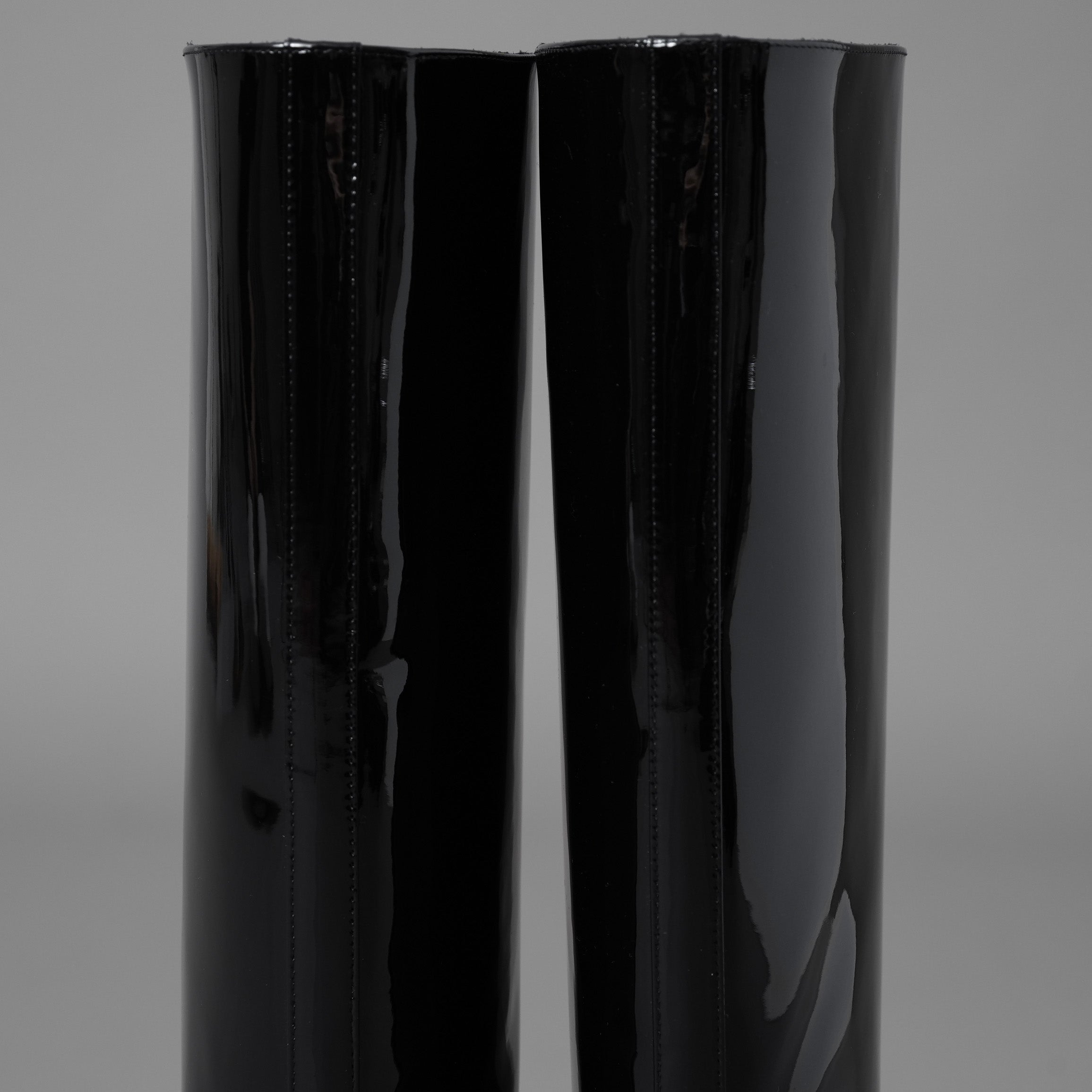 CELINE セリーヌ / 美品 24AW Les Bottes Celine トリオンフ ハイブーツ シューズ / DY3274 / size 37 (24cm) BLACK レディース 352094-izm