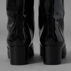 CELINE セリーヌ / 美品 24AW Les Bottes Celine トリオンフ ハイブーツ シューズ / DY3274 / size 37 (24cm) BLACK レディース 352094-izm