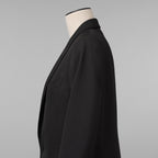 CELINE セリーヌ / 美品 19AW ロング レクタングル テーラードジャケット / 2V030120D / size 36 (BLACK) レディース