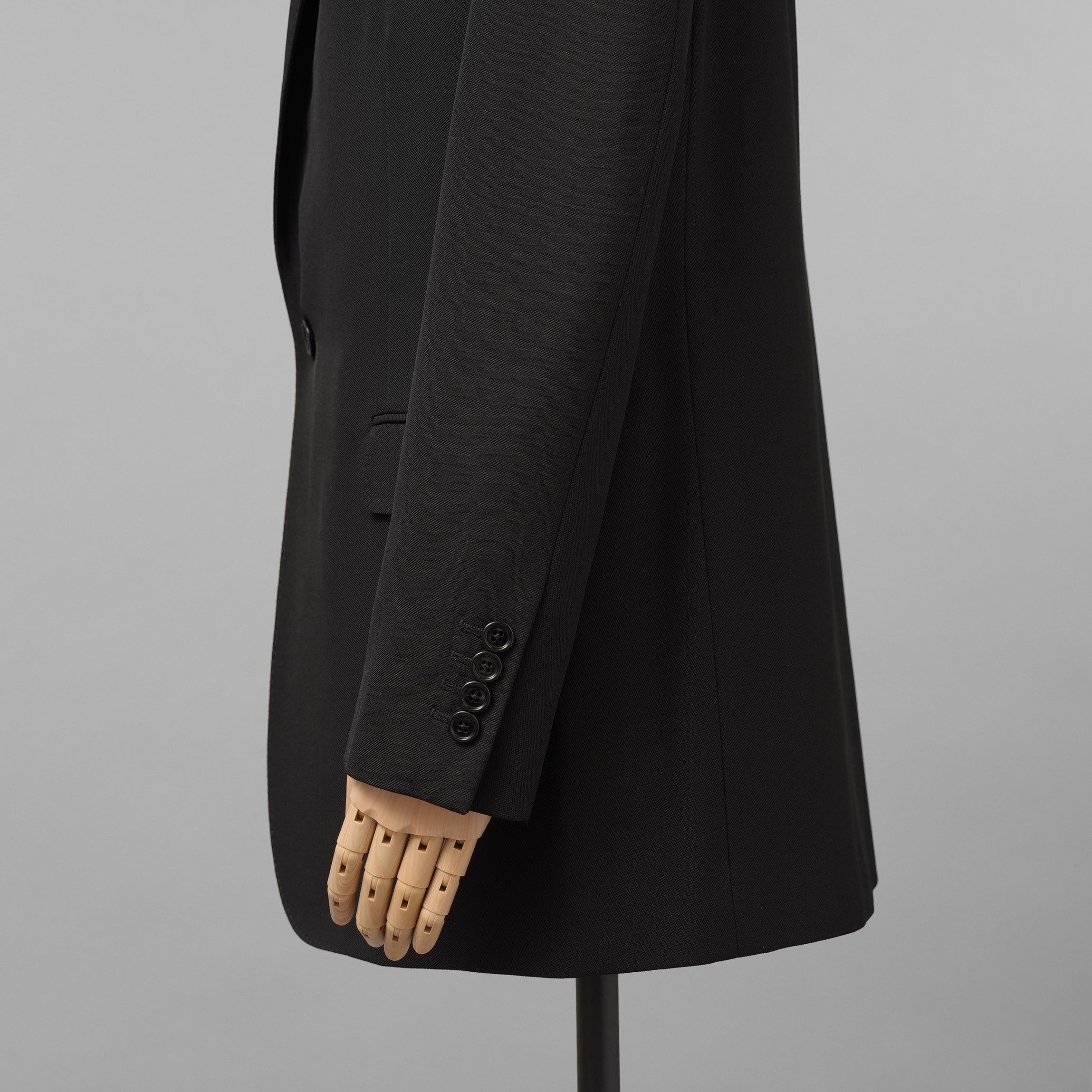 CELINE セリーヌ / 美品 19AW ロング レクタングル テーラードジャケット / 2V030120D / size 36 (BLACK) レディース
