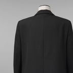 CELINE セリーヌ / 美品 19AW ロング レクタングル テーラードジャケット / 2V030120D / size 36 (BLACK) レディース
