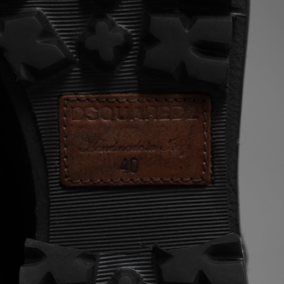 Dsquared2 ディースクエアード / 美品 7ホール ウイングチップ レースアップ ブーツ シューズ / size 40 (BLACK) 352099-in-ue