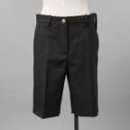 LOUIS VUITON ルイヴィトン / 美品 22SS モノグラムループ キュロットパンツ / RW222W P89 FNPA61 / size 38 (BLACK) レディース