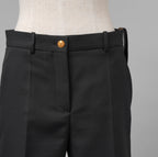 LOUIS VUITON ルイヴィトン / 美品 22SS モノグラムループ キュロットパンツ / RW222W P89 FNPA61 / size 38 (BLACK) レディース