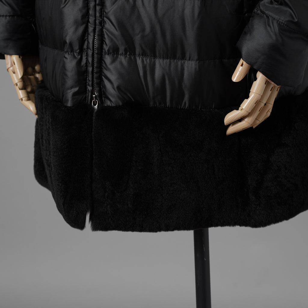 MAX MARA STUDIO マックスマーラ ステュディオ / 美品 ダウンコート アウター/ size 42 (BLACK) レディース  352096-yng