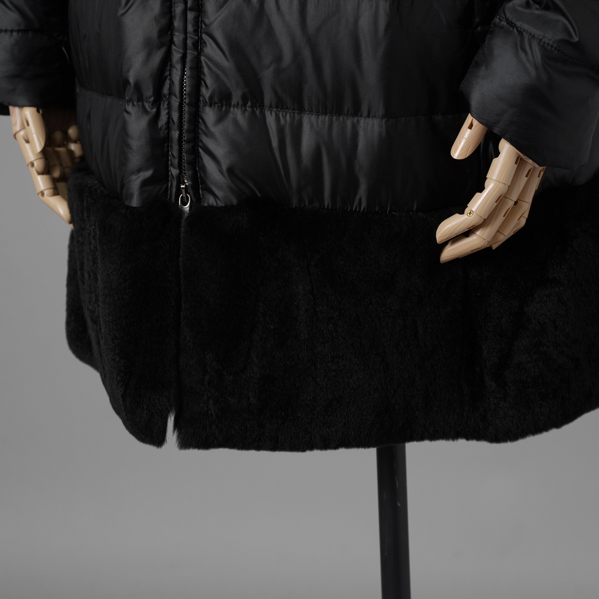 MAX MARA STUDIO マックスマーラ ステュディオ / 美品 ダウンコート アウター/ size 42 (BLACK) レディース  352096-yng