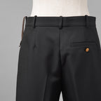 LOUIS VUITON ルイヴィトン / 美品 22SS モノグラムループ キュロットパンツ / RW222W P89 FNPA61 / size 38 (BLACK) レディース