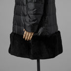 MAX MARA STUDIO マックスマーラ ステュディオ / 美品 ダウンコート アウター/ size 42 (BLACK) レディース  352096-yng