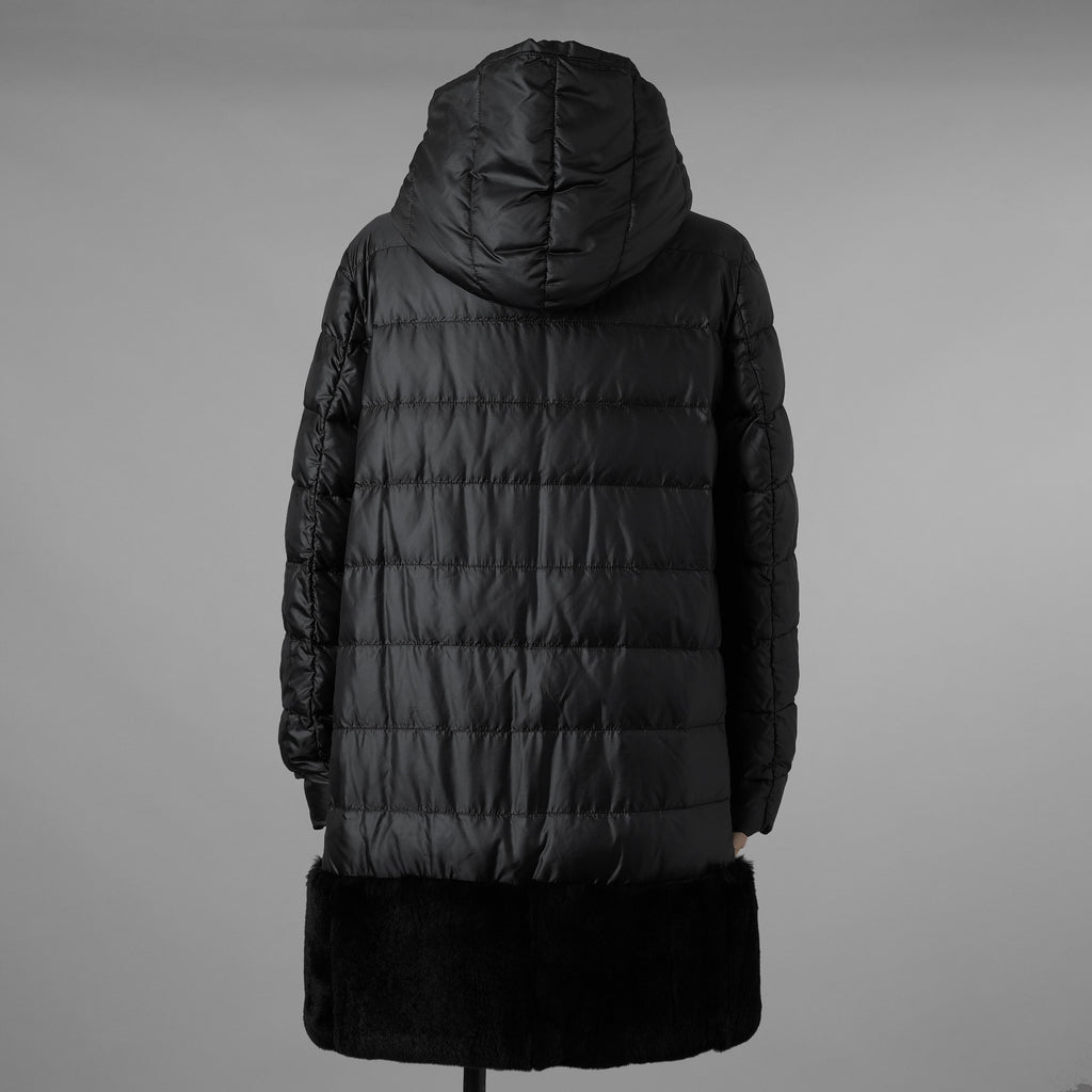 MAX MARA STUDIO マックスマーラ ステュディオ / 美品 ダウンコート アウター/ size 42 (BLACK) レディース  352096-yng