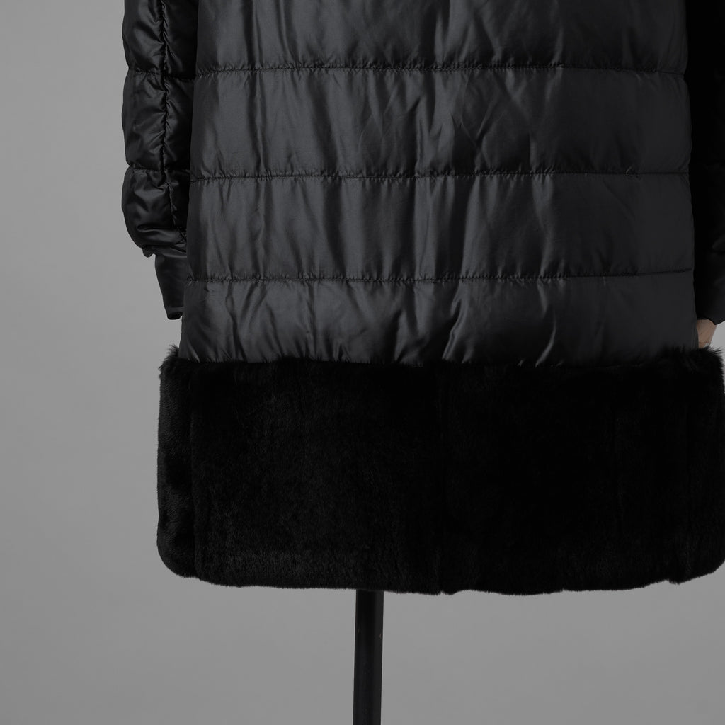 MAX MARA STUDIO マックスマーラ ステュディオ / 美品 ダウンコート アウター/ size 42 (BLACK) レディース  352096-yng